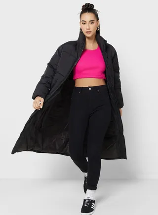 Urban Minx Longline Padded Jacket 