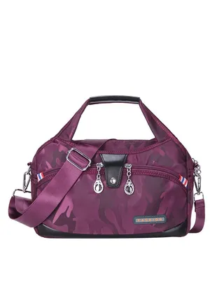 Ladies handbags Large-capacity Waterproof Anti-theft Women's Fashion Handbag, Oxford Cloth Travel Daypack, Multi Zipper Pockets Crossbody Shoulder Bag 