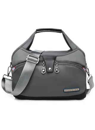 Ladies handbags Large-capacity Waterproof Anti-theft Women's Fashion Handbag, Oxford Cloth Travel Daypack, Multi Zipper Pockets Crossbody Shoulder Bag 
