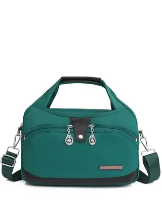 Ladies handbags Large-capacity Waterproof Anti-theft Women's Fashion Handbag, Oxford Cloth Travel Daypack, Multi Zipper Pockets Crossbody Shoulder Bag 
