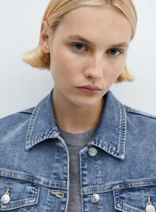 Pocket Detail Denim Jacket 