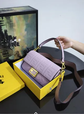 Unique Leather Bag Women's Handbag Tops Quality Women Underarm Bag With Box 
