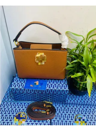 Pebble Leather Micro Satchel Crossbody Shoulder Bag With Adjustable Strap 