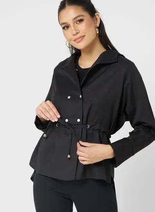 Lightweight Ruched Jacket