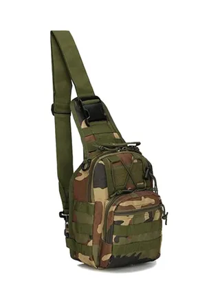 Outdoor Hiking Military Shoulder Bag Green 