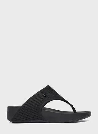 T Bar Wedge Sandals 