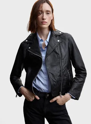 Zip Through Pu Jacket 