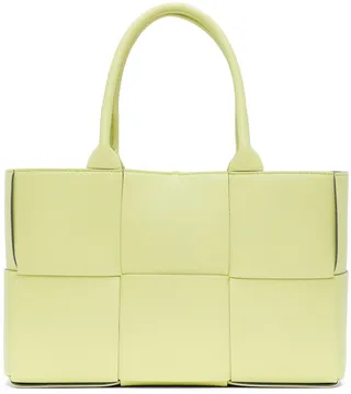Bottega Veneta Yellow Arco Tote