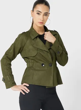 Suede Look Jacket 