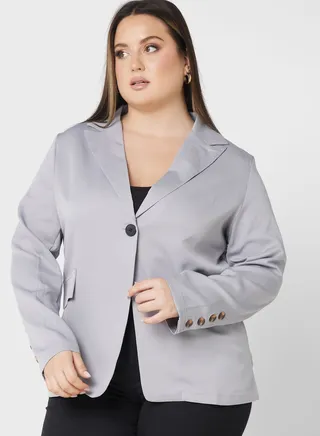 Pocket Detail Blazer 