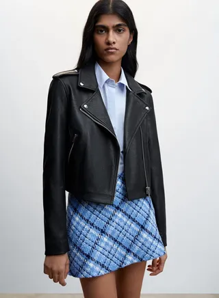Zip Through Pu Jacket 