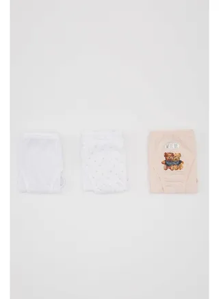 Girl Regular Fit Underwear Slip - 3 Pack 