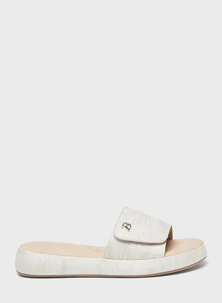 One Strap Wedge Sandals