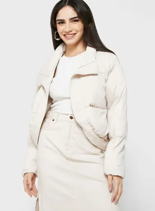 Cropped Padded Jacket 