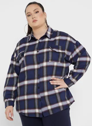 Check Detail Shacket 