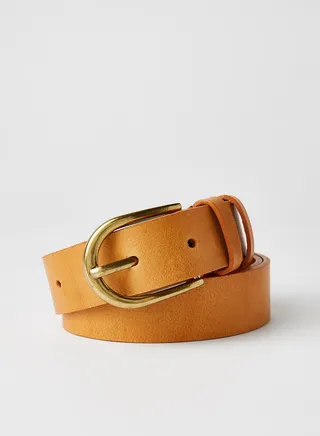 Leather Belt Cognac 