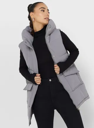 Sleeveless Padded Vest 