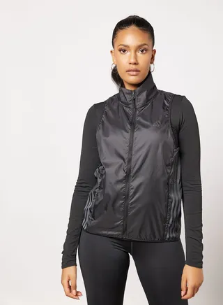 Run Icon 3-Stripes Running Wind Vest 