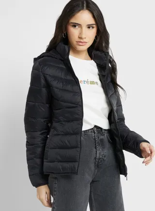 Hooded Puffer Jacket 