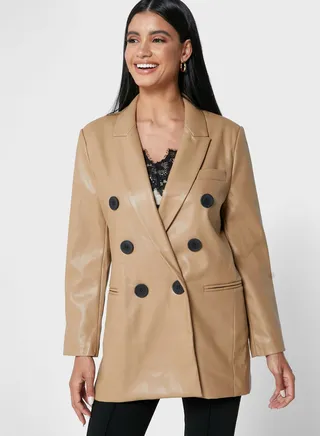 Longline Pu Jacket 
