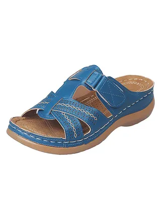 Anti-Slip Comfortable Sewing Thread Craft Slipper Navy 