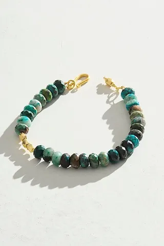 Robindira Unsworth Chrysocolla Bracelet by Robindira Unsworth at Free People