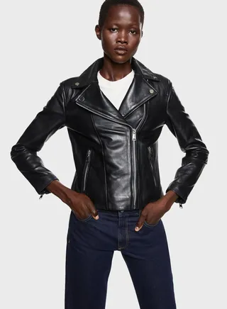 Asymmetric Zip Detail Jacket 