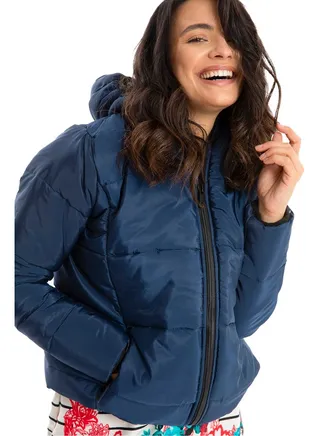 Puffer Jacket with Hood 