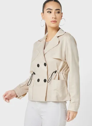 Suede Look Jacket 