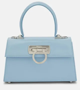 Gancini Small leather tote bag