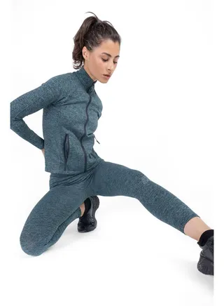 LONG SLEEVES MELANGE JACKET 
