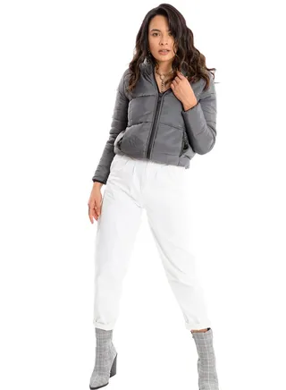 Puffer Jacket with Hood 