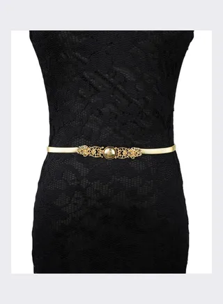 New Fashion Waist Belt Chain Gold 