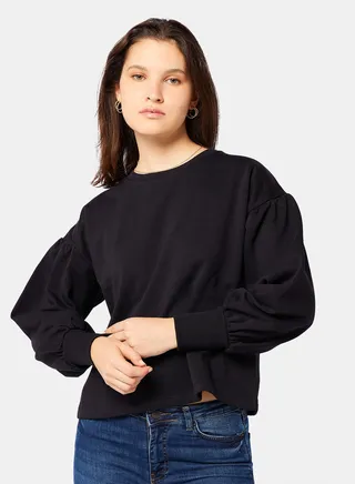 Dress Sweatdress With Pockets On Sleeves 