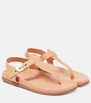 Alki leather thong sandals