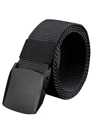 Nylon Stretchable Brown Belt For Men 