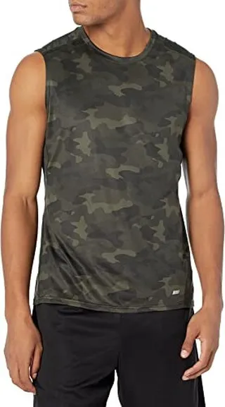Amazon Essentials Men's Tech Stretch Muscle Shirt