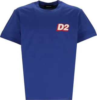 Dsquared2 Logo-Printed Crewneck T-Shirt