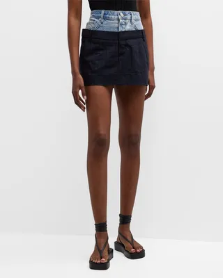 Le Mix Mini Skirt