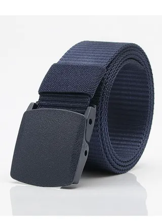 Outdoor Military Training Belt For Male And Female Students  Blue 