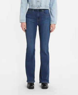 Levi's® Women's 726™ High-Rise Flare Jeans - Dark Indigo Worn In 34