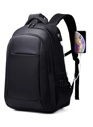 USB Business Commuting Outdoor Travel Backpack 
