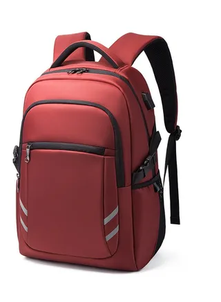 USB Business Commuting Outdoor Travel Backpack 
