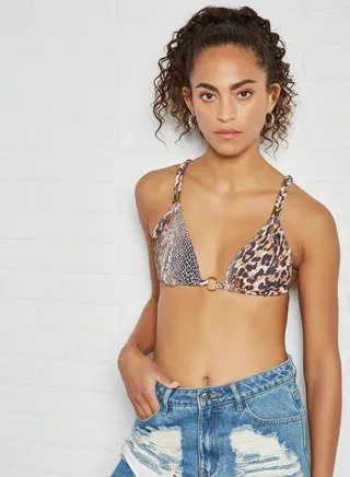 Triangle Bikini Top Ginger Bread 