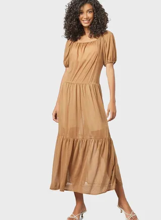 Puff Sleeve Dress 