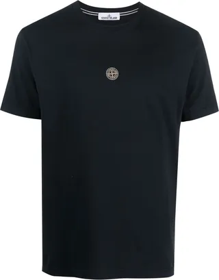 logo-print cotton T-shirt
