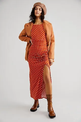 Lakeside Printed Midi Dress by Free People