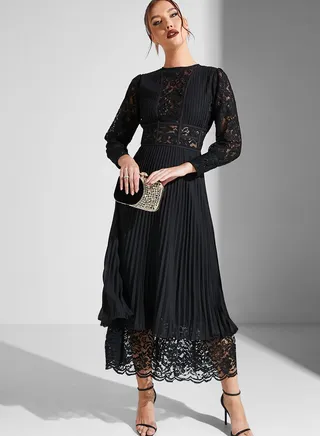 Double Layered Skirt Dress