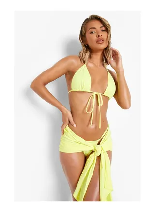 Knot Front Mini Sarong 
