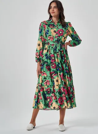 Floral Print Dress